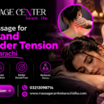 massage for neck and shoulder tension DHA Karachi